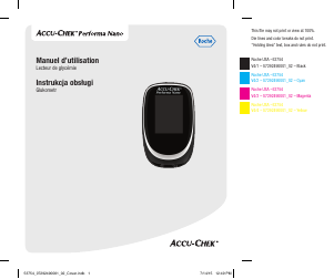 Instrukcja Accu-Chek Performa Nano Glukometr