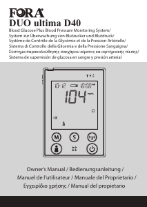 Bedienungsanleitung Fora DUO Ultima D40 Blutzuckermessgerät