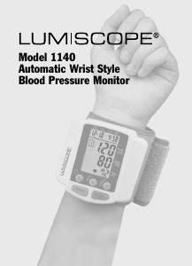 Manual Lumiscope 1140 Blood Pressure Monitor
