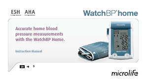 Manual Microlife WatchBP Home Blood Pressure Monitor