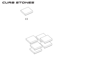 Manual Plusbricks set 021 Race Curb stones