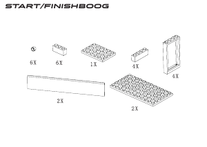 Manual Plusbricks set 023 Race Start/Finish arch