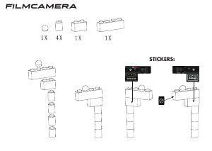 Manual Plusbricks set 022 Race Video camera