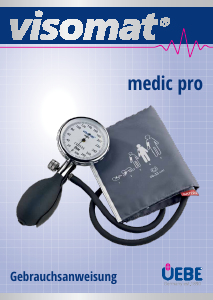 Bedienungsanleitung Visomat Medic Pro Blutdruckmessgerät