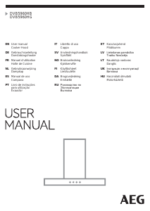 Brugsanvisning AEG DVB5960HB Emhætte