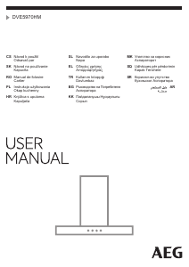 Manual AEG DVE5970HM Hotă