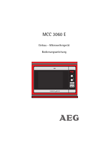 Bedienungsanleitung AEG MCC3060EM Mikrowelle