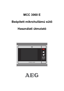 Használati útmutató AEG MCC3060EM Mikrohullámú sütő