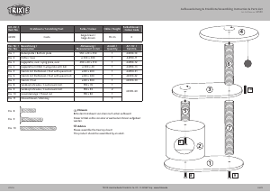 Bedienungsanleitung Trixie Casta Kratzbaum