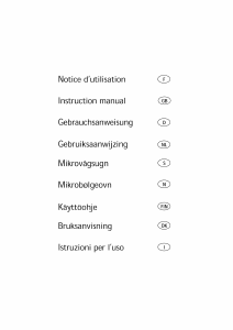 Bruksanvisning AEG MCC663E-B Mikrobølgeovn