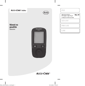 Manual Accu-Chek Active Blood Glucose Monitor