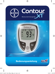 Bedienungsanleitung Bayer Contour XT Blutzuckermessgerät