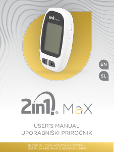 Manual 2in1. Max Blood Glucose Monitor