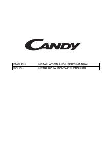 Handleiding Candy CPY5MBG Afzuigkap