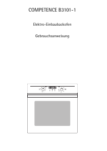 Bedienungsanleitung AEG B3101-1-M Backofen