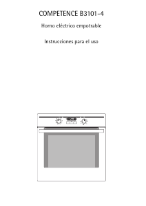 Manual de uso AEG B3101-4-M EURO Horno