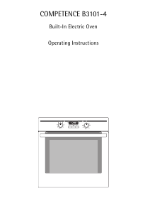 Manual AEG B3101-4-W EURO Oven