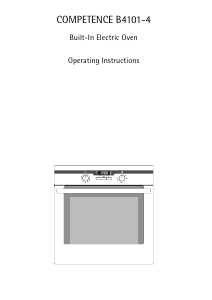 Manual AEG B4101-4-B EURO Oven