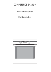 Manual AEG B4101-4-D Oven