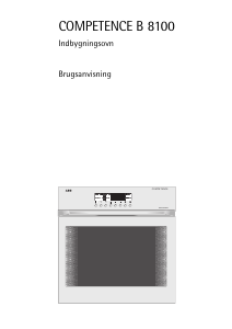 Brugsanvisning AEG B8100-D Ovn