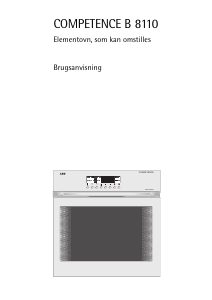 Brugsanvisning AEG B8110-M Ovn