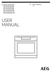 Mode d’emploi AEG BCS455020M Four