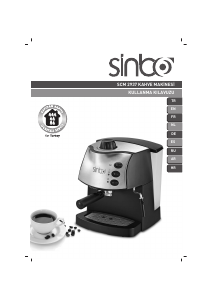كتيب ماكينة قهوة SCM 2937 Sinbo
