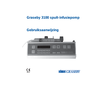 Handleiding SIMS Graseby 3100 Spuitpomp