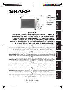 Manual Sharp R-239-A Microwave