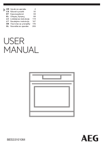 Priručnik AEG BES331010M Pećnica