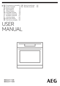 Manual AEG BES331110M Cuptor