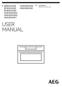 Handleiding AEG BFB9000QM Oven