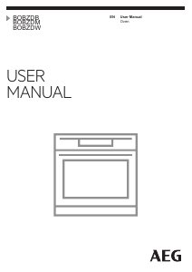 Handleiding AEG BOBZDW Oven
