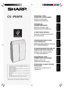 Manual de uso Sharp CV-P09FR Aire acondicionado