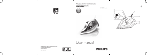 Manuale Philips GC3810 Azur Performer Ferro da stiro