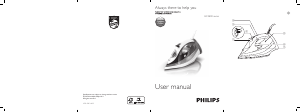 Manual de uso Philips GC3811 Azur Performer Plancha