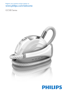 Manual Philips GC526 Garment Steamer