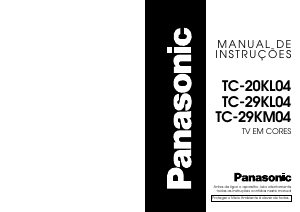 Manual Panasonic TC-29KM04 Televisor