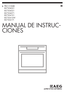 Manual de uso AEG BS7304001M Horno