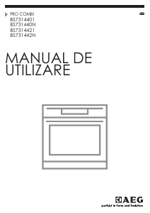 Manual AEG BS7314421M Cuptor