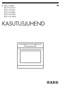 Kasutusjuhend AEG BS731472NM Ahi