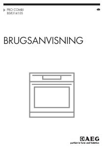 Brugsanvisning AEG BS831410SM Ovn