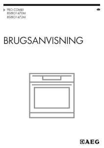 Brugsanvisning AEG BS8831470M Ovn