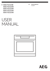 Kasutusjuhend AEG BSE782320B Ahi