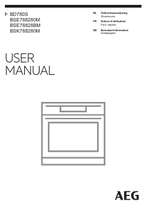Handleiding AEG BSK788280M Oven