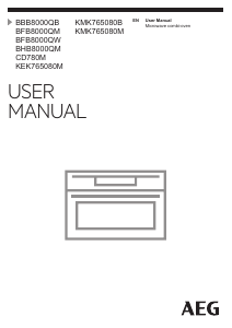 Manual AEG CD780M Oven