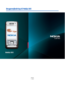 Brugsanvisning Nokia E65 Mobiltelefon