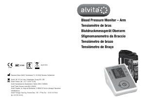 Manuale Alvita CG155f Misuratore di pressione