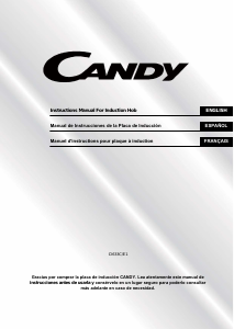 Manual de uso Candy CI633C/E1 Placa