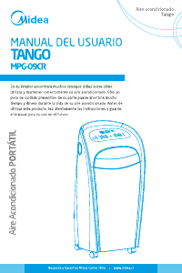 Manual de uso Midea MPG-09CR Tango Aire acondicionado